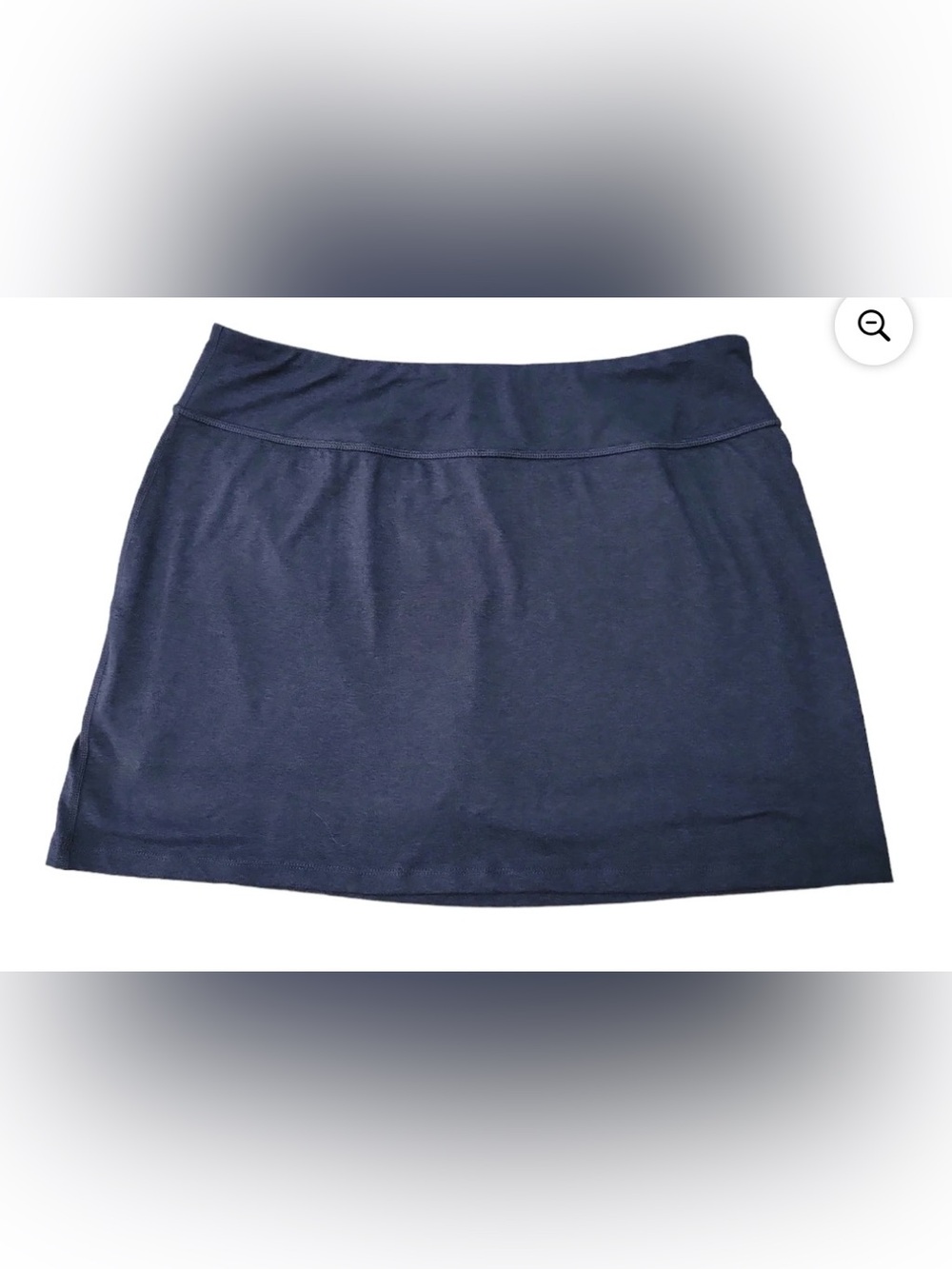 Tangerine - Heather Navy Soft Skort